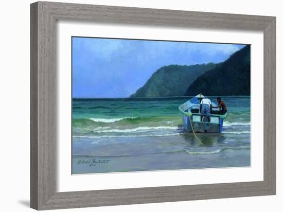 Before The Catch-Colin Bootman-Framed Giclee Print