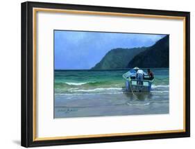 Before The Catch-Colin Bootman-Framed Giclee Print