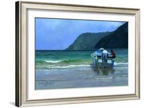 Before The Catch-Colin Bootman-Framed Giclee Print