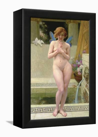 Before the Fountain-Guillaume Seignac-Framed Premier Image Canvas