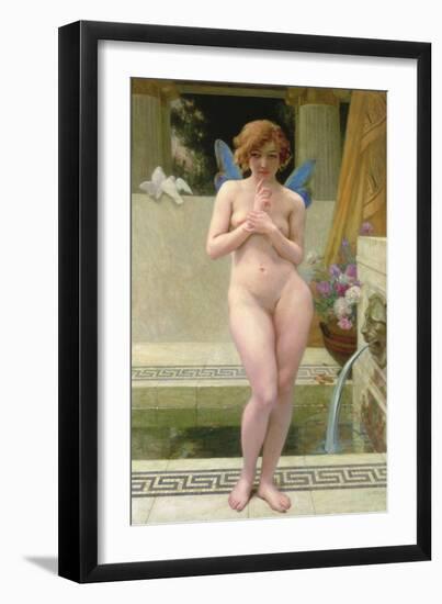 Before the Fountain-Guillaume Seignac-Framed Giclee Print