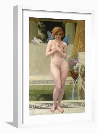 Before the Fountain-Guillaume Seignac-Framed Giclee Print