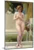 Before the Fountain-Guillaume Seignac-Mounted Giclee Print