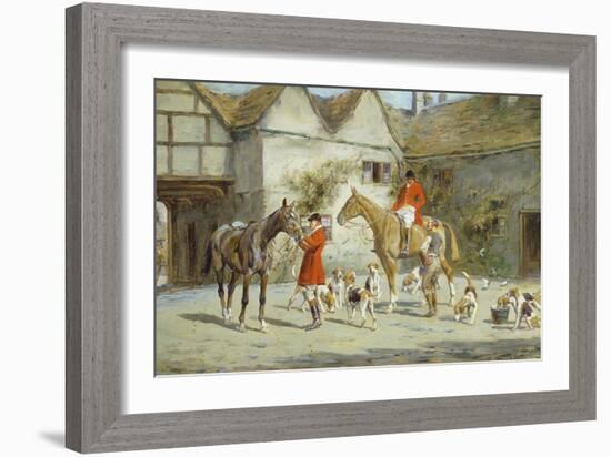 Before the Hunt-George Wright-Framed Giclee Print