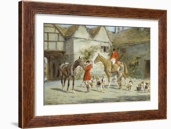 Before the Hunt-George Wright-Framed Giclee Print