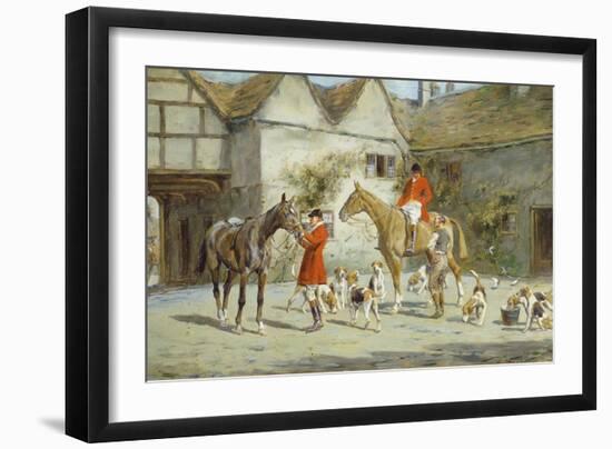 Before the Hunt-George Wright-Framed Giclee Print