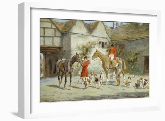 Before the Hunt-George Wright-Framed Giclee Print