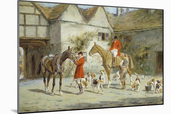 Before the Hunt-George Wright-Mounted Giclee Print