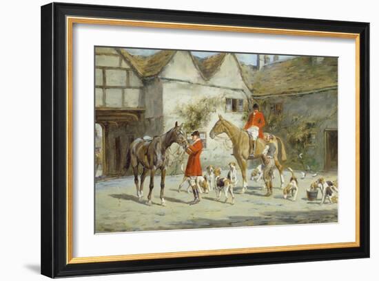 Before the Hunt-George Wright-Framed Giclee Print