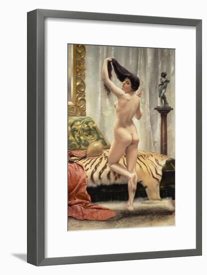 Before the Mirror-Robert Barrett Browning-Framed Giclee Print