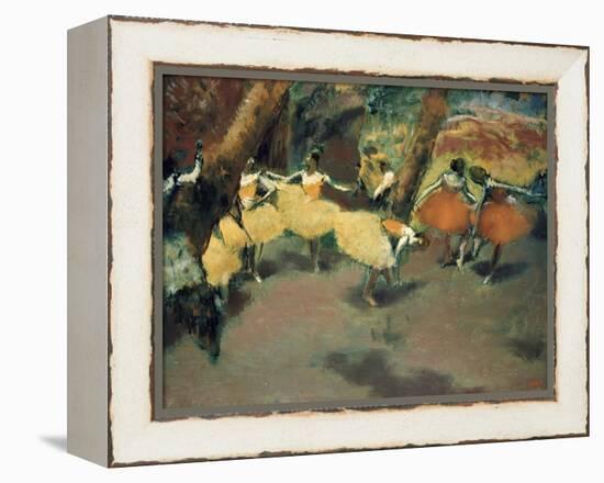 Before the Performance-Edgar Degas-Framed Premier Image Canvas