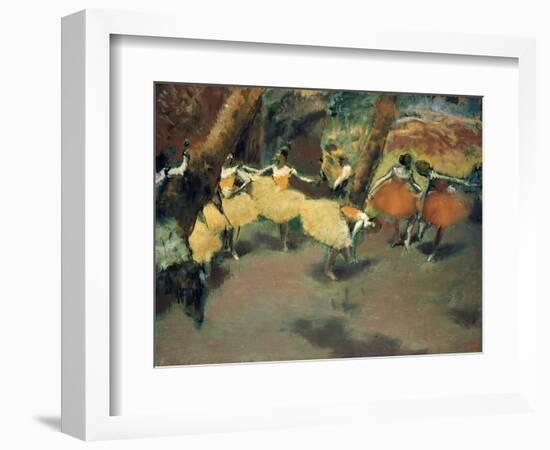 Before the Performance-Edgar Degas-Framed Giclee Print