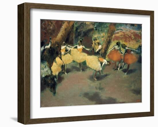 Before the Performance-Edgar Degas-Framed Giclee Print