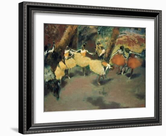 Before the Performance-Edgar Degas-Framed Giclee Print