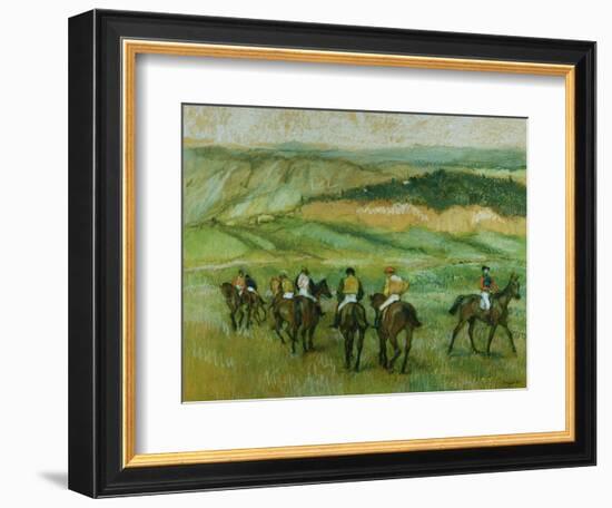 Before the Race-Edgar Degas-Framed Giclee Print