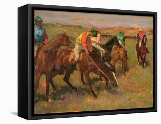 Before the Races, C.1882-Edgar Degas-Framed Premier Image Canvas