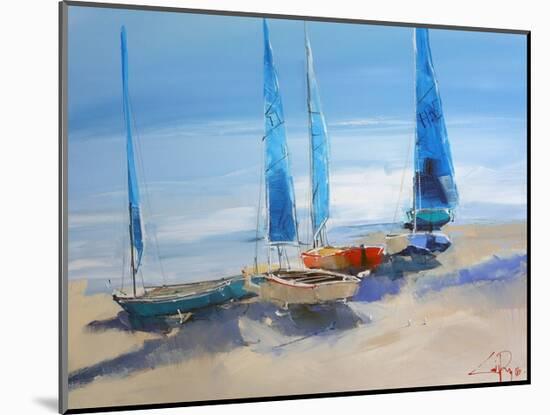 Before The Sail-Craig Trewin Penny-Mounted Art Print