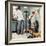 "Before the Shot" or "At the Doctor's", March 15,1958-Norman Rockwell-Framed Giclee Print