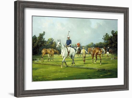 Before the Start of the Match-George Wright-Framed Giclee Print