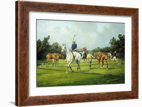 Before the Start of the Match-George Wright-Framed Giclee Print