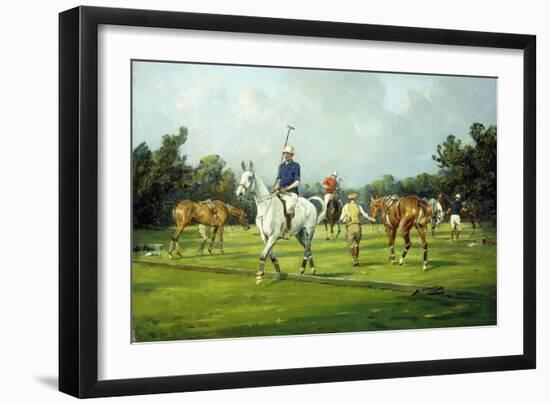 Before the Start of the Match-George Wright-Framed Giclee Print