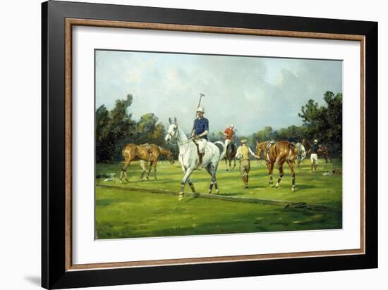 Before the Start of the Match-George Wright-Framed Giclee Print