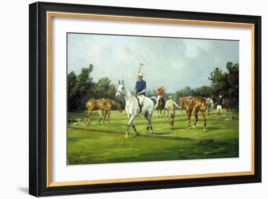 Before the Start of the Match-George Wright-Framed Giclee Print