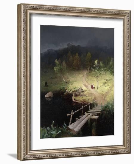 Before the Storm, 1918-Andrei Nikolayevich Shilder-Framed Giclee Print