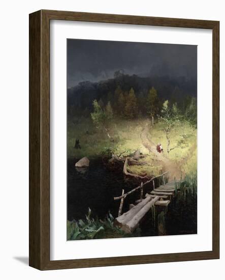 Before the Storm, 1918-Andrei Nikolayevich Shilder-Framed Giclee Print