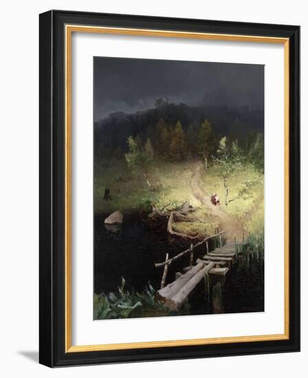 Before the Storm, 1918-Andrei Nikolayevich Shilder-Framed Giclee Print