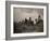 Before the Storm, Apache-Edward S Curtis-Framed Photo