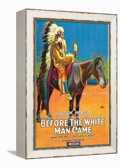 Before The White Man Cave, 1920-null-Framed Stretched Canvas