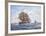 Before Trafalgar - R.N. Frigates Watch Off Cadiz-Roy Cross-Framed Premium Giclee Print