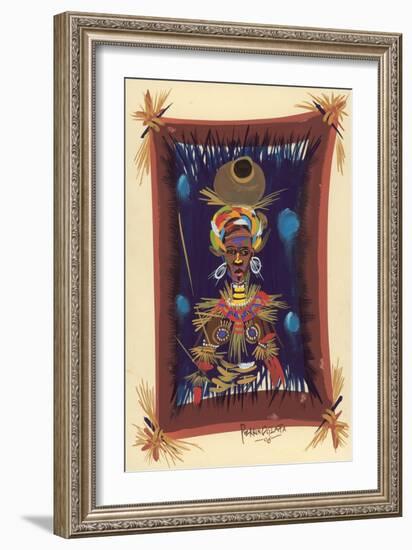 Before Urban Life, 2006-Oglafa Ebitari Perrin-Framed Giclee Print