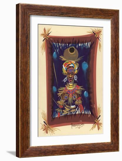 Before Urban Life, 2006-Oglafa Ebitari Perrin-Framed Giclee Print