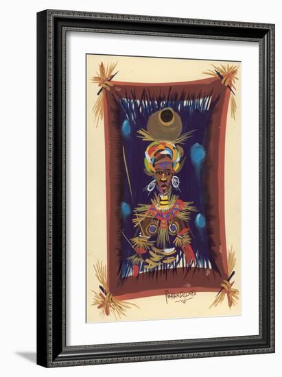 Before Urban Life, 2006-Oglafa Ebitari Perrin-Framed Giclee Print