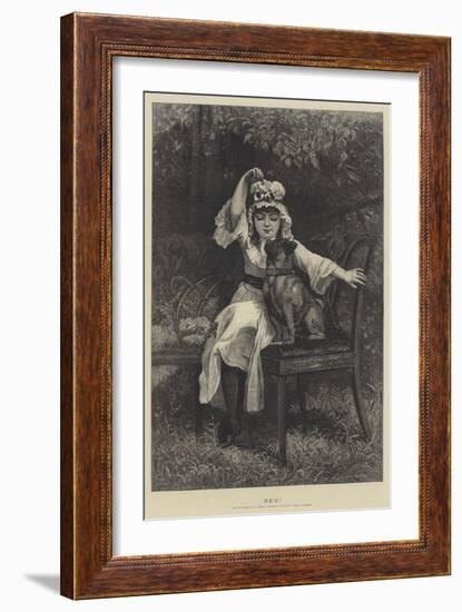 Beg!-Edward Killingworth Johnson-Framed Giclee Print