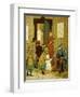 Beggar at church doors-Thomas Crane-Framed Giclee Print