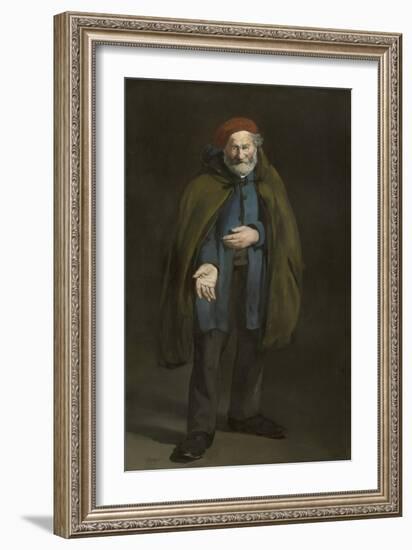 Beggar with a Duffel Coat , 1865-67-Edouard Manet-Framed Giclee Print