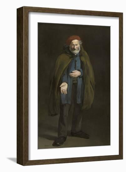Beggar with a Duffel Coat , 1865-67-Edouard Manet-Framed Giclee Print