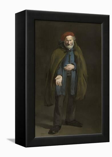 Beggar with a Duffel Coat , 1865-67-Edouard Manet-Framed Premier Image Canvas