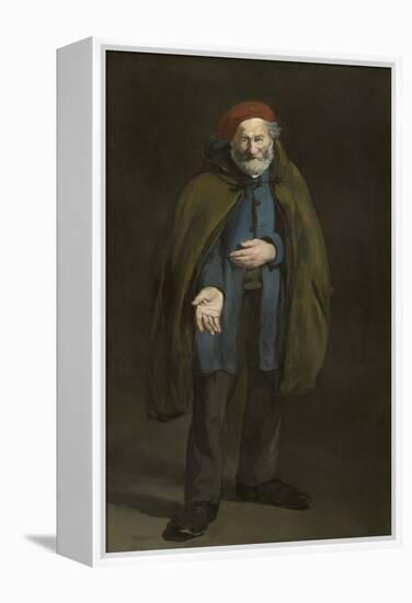 Beggar with a Duffel Coat , 1865-67-Edouard Manet-Framed Premier Image Canvas