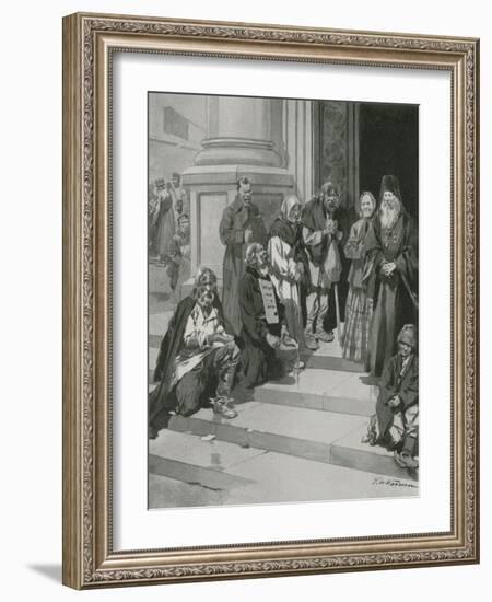 Beggars-Frederic De Haenen-Framed Giclee Print