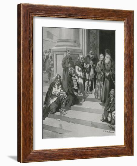 Beggars-Frederic De Haenen-Framed Giclee Print