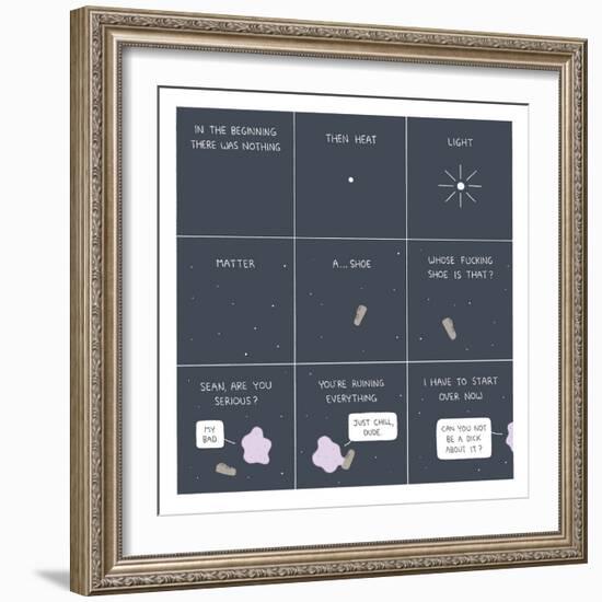 Beginning-Reza Farazmand-Framed Premium Giclee Print