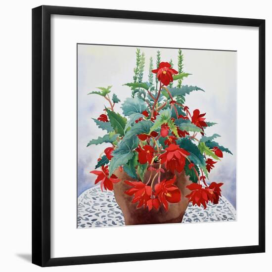 Begonia-Christopher Ryland-Framed Giclee Print