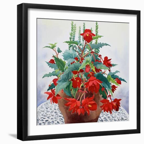 Begonia-Christopher Ryland-Framed Giclee Print