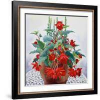 Begonia-Christopher Ryland-Framed Giclee Print