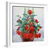 Begonia-Christopher Ryland-Framed Giclee Print