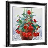 Begonia-Christopher Ryland-Framed Giclee Print